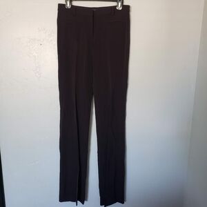 Uffizi NWT Chocolate Brown Wendy Trousers Dress Pants Women's 36 4 Work Business